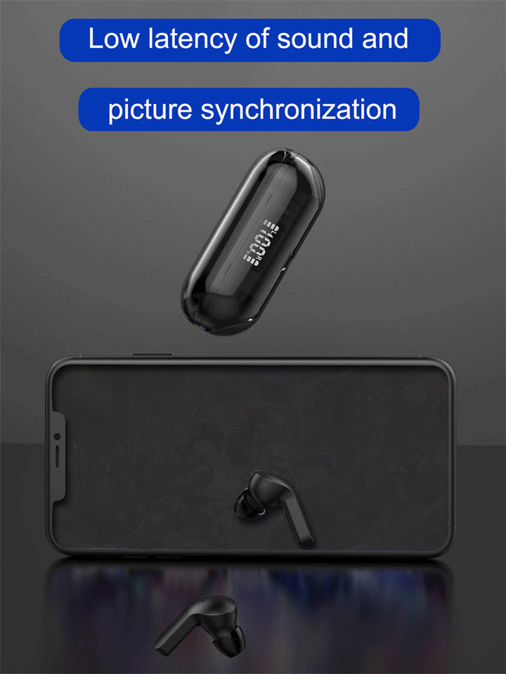Crystal wireless earphones-transparent air