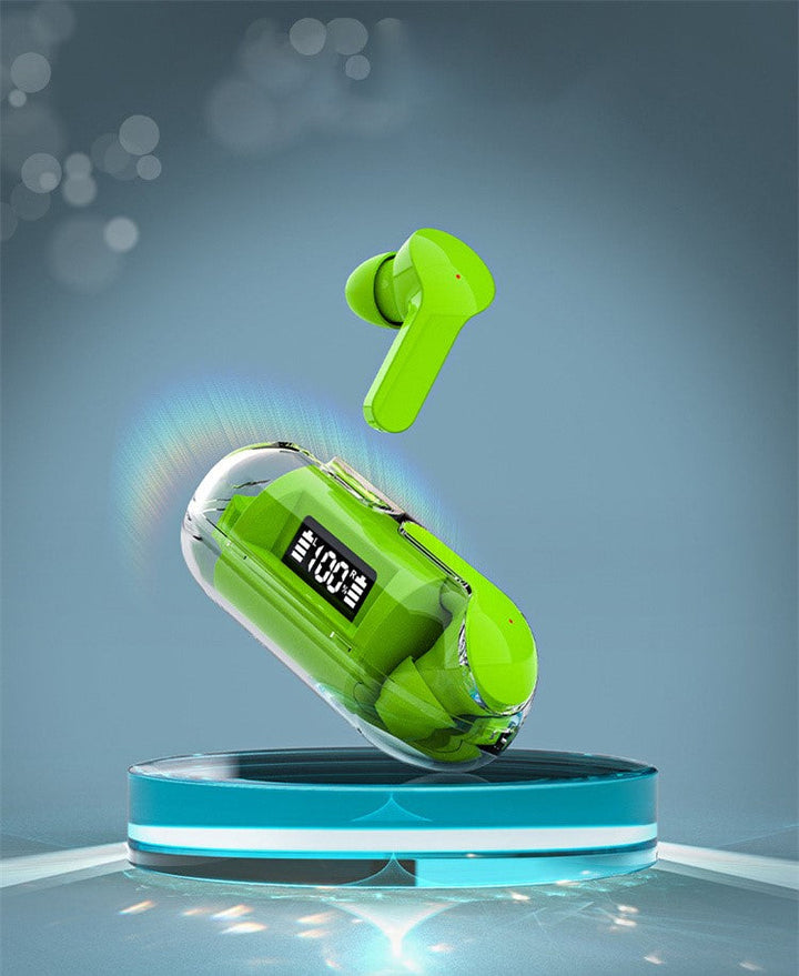 Crystal wireless earphones-transparent air