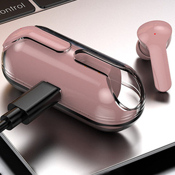 Crystal wireless earphones-transparent air
