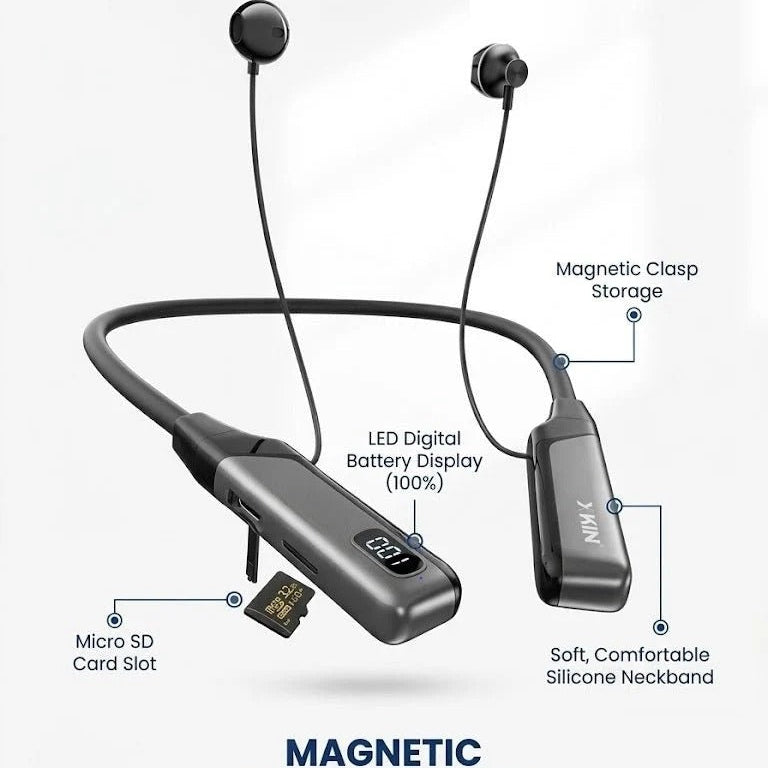 XKIN - Magnetic Neckband Wireless Earphones