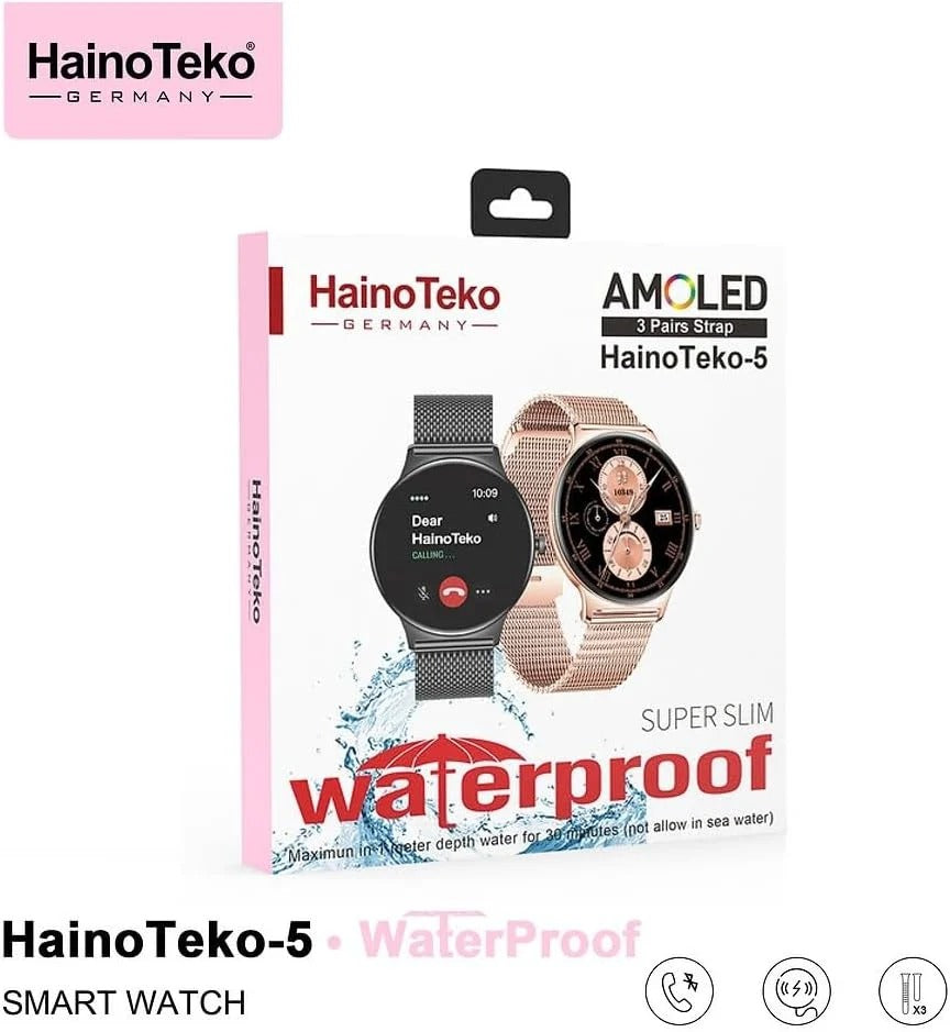 HainoTeko 5 AMOLED Smartwatch