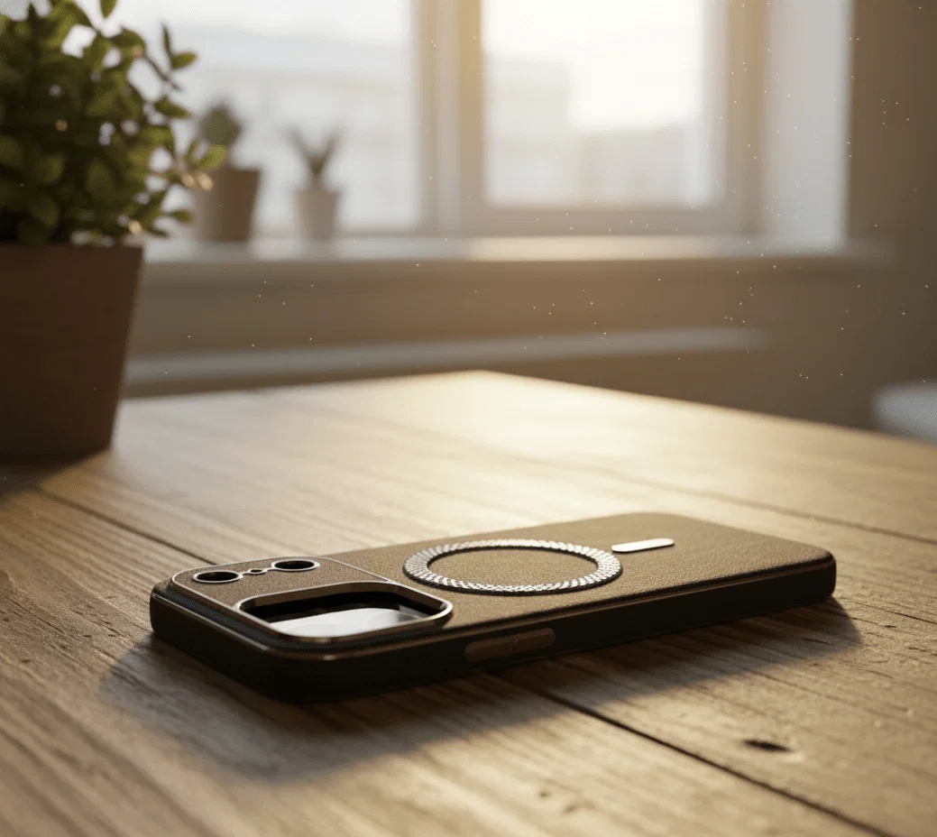 Vintage Leather MagSafe Case for iPhone